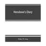 Henslowe's diary