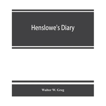 Henslowe's diary