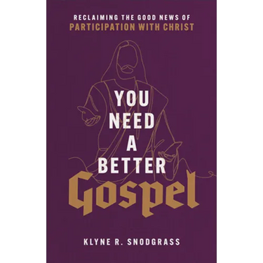 You Need a Better Gospel: Reclaiming the Good News of Participation with Christ