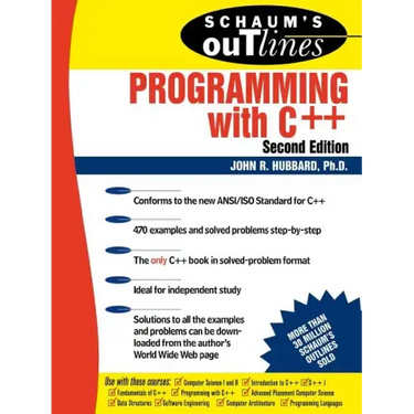Schaum's Outline of Programming with C++