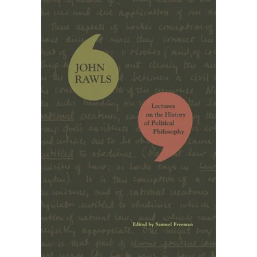 Lectures on the History of Political Philosophy