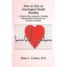 How to Give an Astrological Health Reading