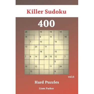 Killer Sudoku - 400 Hard Puzzles vol.11