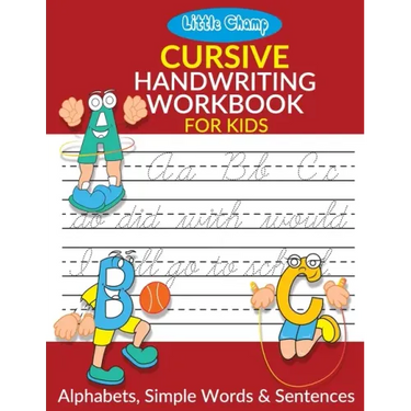 Cursive handwriting Workbook For Kids.: Cursive Handwriting Workbook For Beginners . Cursive Letter Tracing and Practicing Workbook .