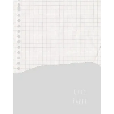 Grid Paper: Quad Rule graph paper,8.5 x 11 (5x5 graph paper) 100 pages