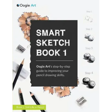Smart Sketch Book 1: Oogie Art's step-by-step guide to pencil drawing for beginners