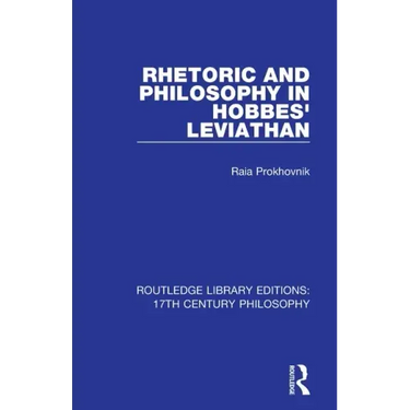 Rhetoric and Philosophy in Hobbes' Leviathan
