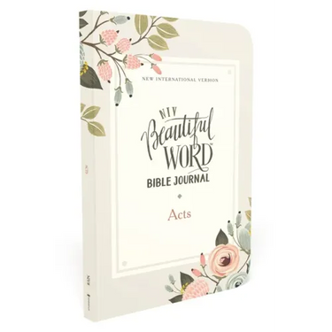 Niv, Beautiful Word Bible Journal, Acts, Paperback, Comfort Print