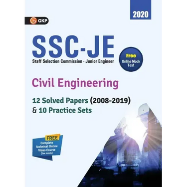 Ssc Je 2020: Civil Engineering - 12 Solved Paper (2008-19) & 10 Practice Sets