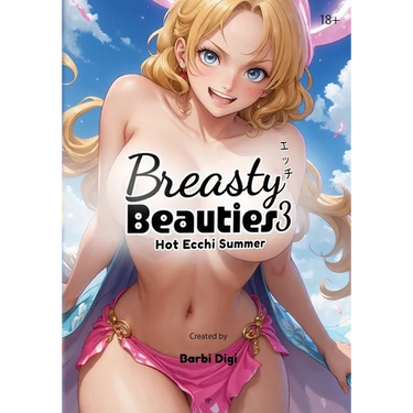 Breasty Beauties 3: Hot Ecchi Summer - Busty Anime Girls with Big Boobs - Erotic Manga Art Book - NSFW - 18+