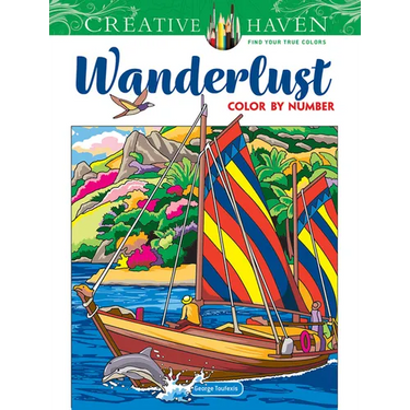 Creative Haven Wanderlust Color by Number