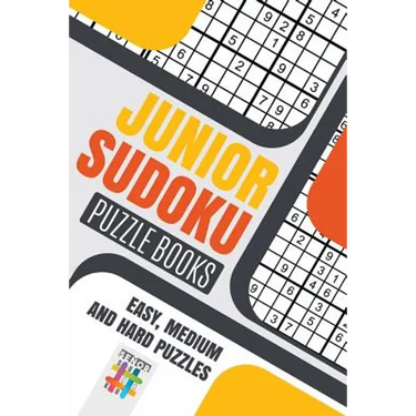 Junior Sudoku Puzzle Books Easy, Medium and Hard Puzzles