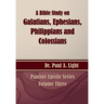 A Bible Study on Galatians Through Colossians