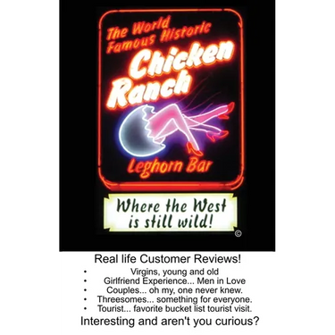 The World Famous Historic Chicken Ranch: Where the West Is Still Wild