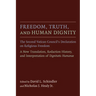 Freedom, Truth, and Human Dignity: The Second Vatican Council's Declaration on Religious Freedom