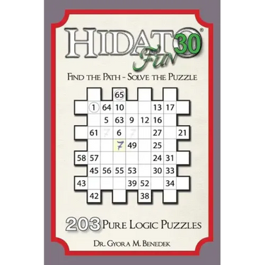 Hidato fun 30: 203 New Logic Puzzles