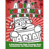 Aria's Christmas Coloring Book: A Personalized Name Coloring Book Celebrating the Christmas Holiday