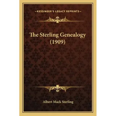 The Sterling Genealogy (1909)