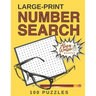 Large Print Number Search Puzzles: A Fun & Relaxing Adult Activity Book with Number Seek Exercises for the Brain & Memory