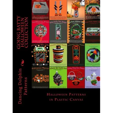 Going Batty Halloween Collection: Halloween Patterns in Plastic Canvas