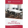 How to Chair an Effective Meeting