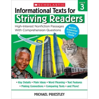 Informational Texts for Striving Readers: Grade 3: High-Interest Nonfiction Passages with Comprehension Questions