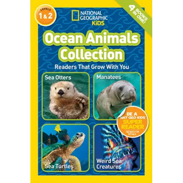 Ocean Animals Collection (National Geographic Kids Readers, Levels 1 & 2): Readers That Grow with You