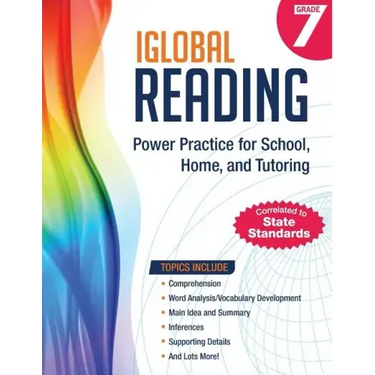 iGlobal Reading, Grade 7: Power Practice for School, Home, and Tutoring
