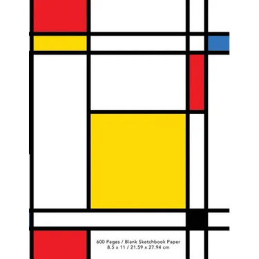 The World's Largest Sketchbook: Neoplasticism Abstract Art Draw, Doodle, or Sketch