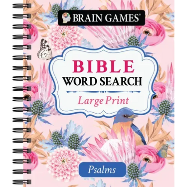 Brain Games - Large Print Bible Word Search: Psalms