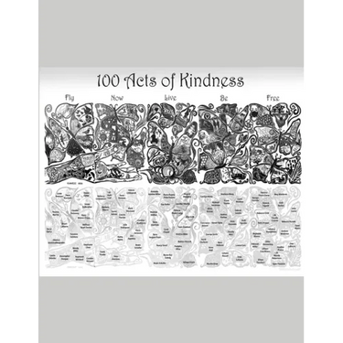 100 Acts of Kindness: Monumental Collaborative Puzzle Print VI