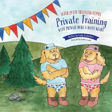 After Potty Training Comes Private Training: With Private Duke and Daisy Wears