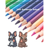 100 Animals Adult - Coloring Book, with Fun, Easy, and Relaxing Coloring Pages for Animal Lovers