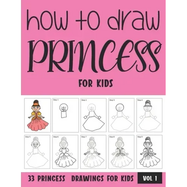 How to Draw Princess for Kids - Vol 1