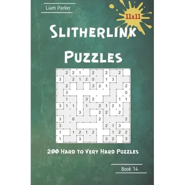 Slitherlink Puzzles - 200 Hard to Very Hard Puzzles 11x11 Book 14