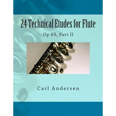 24 Technical Etudes for Flute: Op 63, Part II