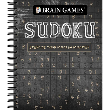 Brain Games - Sudoku (Chalkboard #1): Exercise Your Mind in Minutes Volume 1