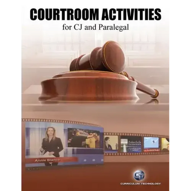 Courtroom Activities for Cj and Paralegal