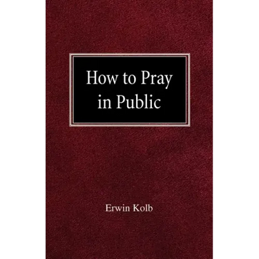 How to Pray in Public