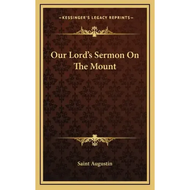 Our Lord's Sermon on the Mount