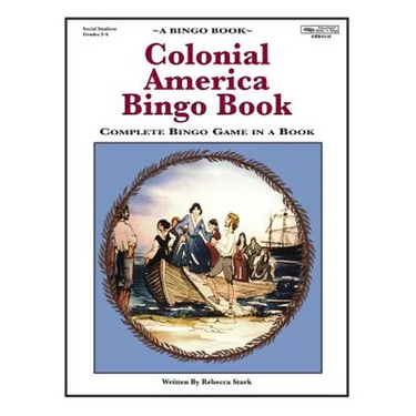 Colonial America Bingo Book: Complete Bingo Game In A Book