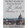 Word Search Puzzle Book The Bible Psalms 1-72: Rome