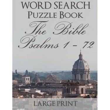 Word Search Puzzle Book The Bible Psalms 1-72: Rome