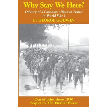 Why Stay We Here?: Odyssey of a Canadian officer in France in World War I