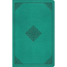 ESV Value Thinline Bible (Trutone, Teal, Ornament Design)