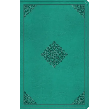 ESV Value Thinline Bible (Trutone, Teal, Ornament Design)