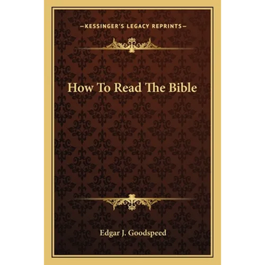 How To Read The Bible