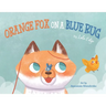 Orange Fox on a Blue Rug