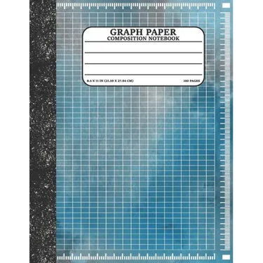 Graph Paper Composition Notebook: Math and Science Lover Graph Paper Cover (Quad Ruled 4 squares per inch, 100 pages) Birthday Gifts For Math Lover Te