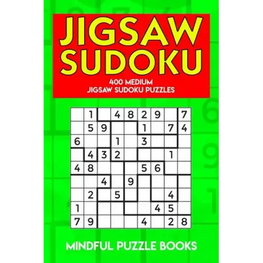Jigsaw Sudoku: 400 Medium Jigsaw Sudoku Puzzles